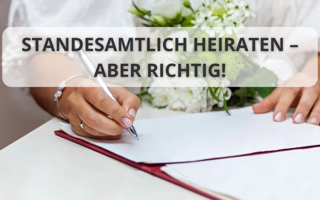 standesamtlich heiraten