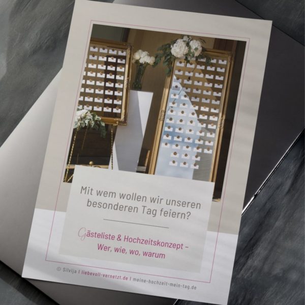 Guide: Gästeliste & Hochzeitskonzept